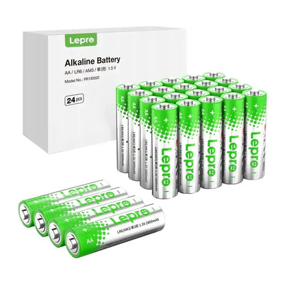 LEPRO 130002-24 AA R6 Alkaline Batteries, 24-Pack_0
