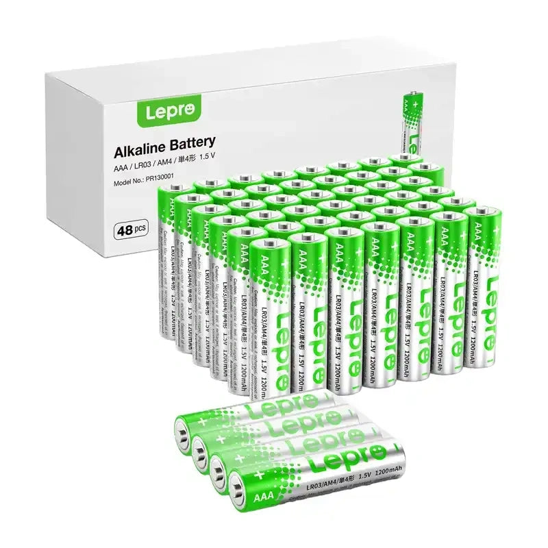 LEPRO 130001-48 AAA R3 Alkaline Batteries, 48-Pack_0