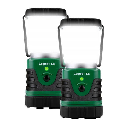 LEPRO 3300008-2 Camping Lamp, 4400mAh, 2-Pack_1