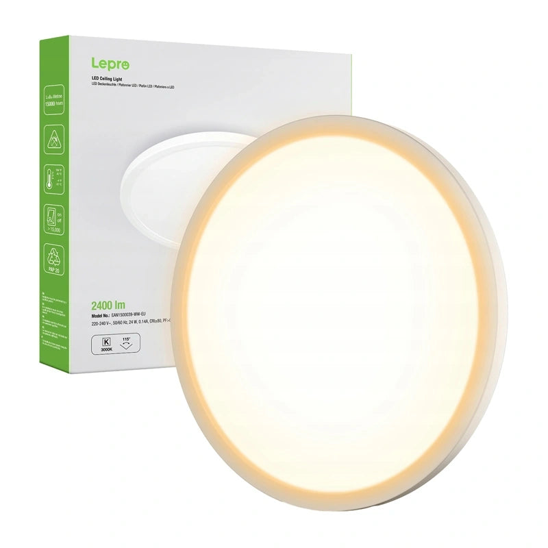 LEPRO 1500039-WW-EU 24W 2400 lm Ceiling Light_0