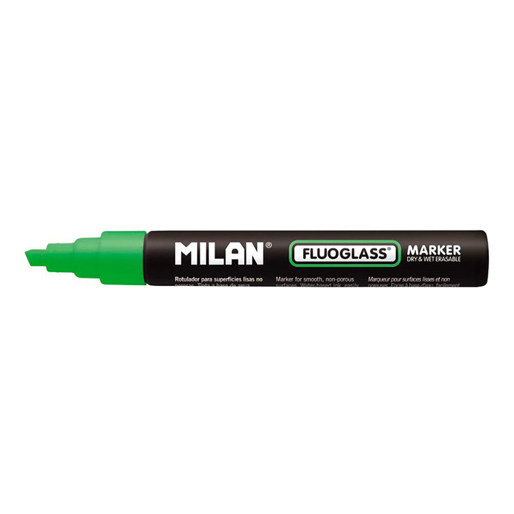 BlÃ­ster com marcador verde fluoglass 2 - 4mm milan_0