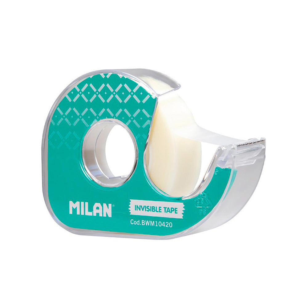 BlÃ­ster com fita-cola invisÃ­vel 19mm x 33m milan_0