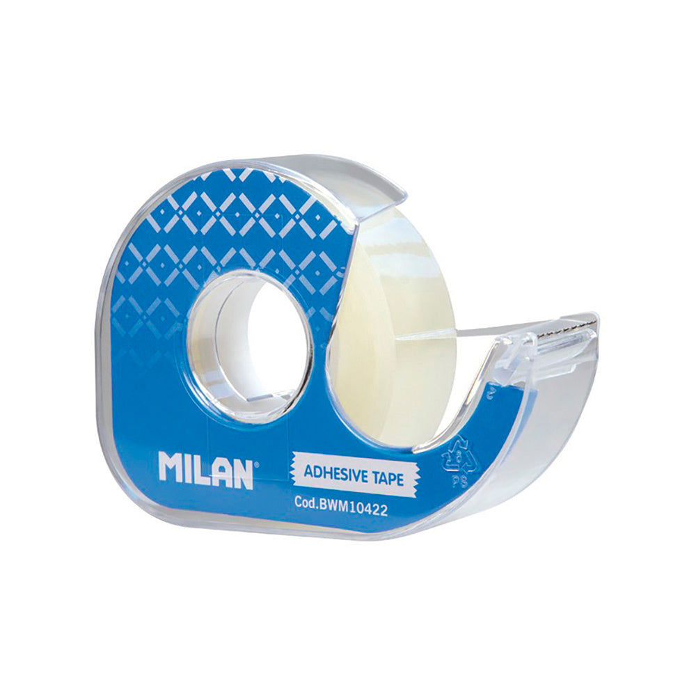 BlÃ­ster com fita-cola transparente 19mm x 33m milan_0