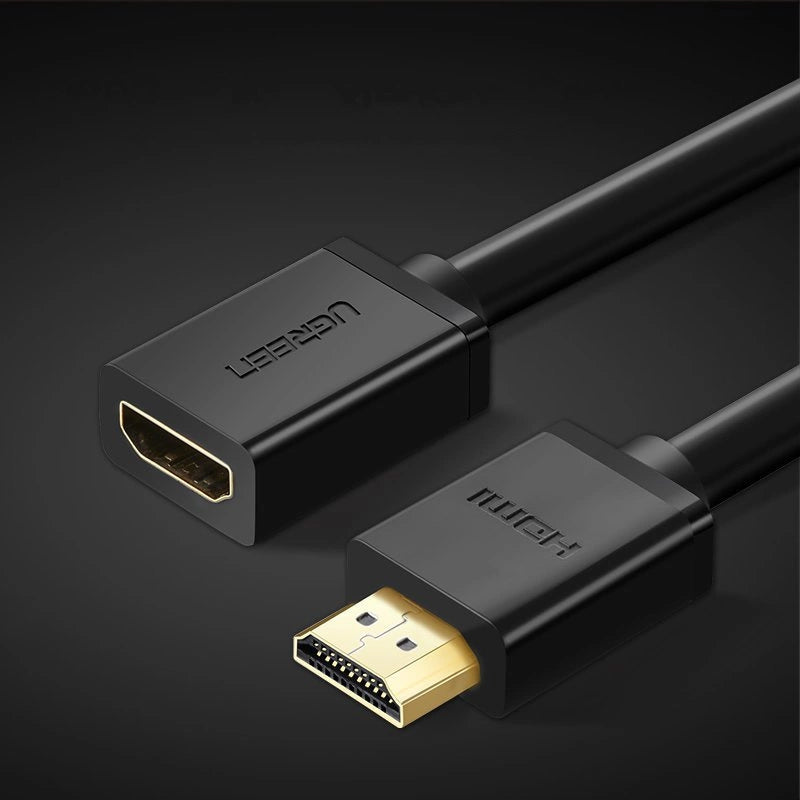 Ugreen HD107 10140 HDMI (Male) - HDMI (Female) 4K Cable 0.5 m - Black_3