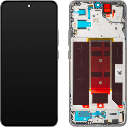 Ecrã LCD Oppo Reno12 Pro com Touch e Frame Nebula Silver