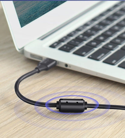 Ugreen USB Type B printer cable (male) - USB 2.0 (male) 480 Mbps 1.5 m black (US135 10350)_5