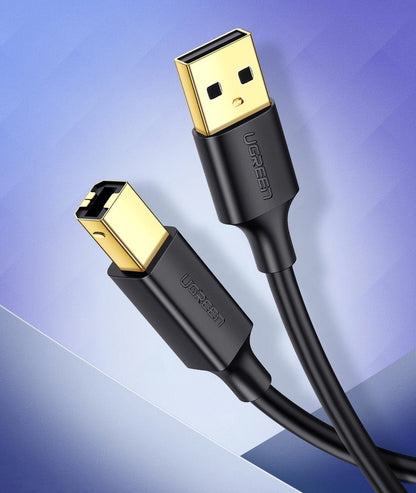 Ugreen USB Type B printer cable (male) - USB 2.0 (male) 480 Mbps 1.5 m black (US135 10350)_7