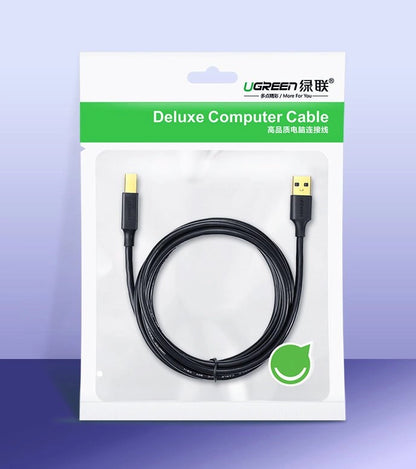Ugreen USB Type B printer cable (male) - USB 2.0 (male) 480 Mbps 1.5 m black (US135 10350)_4
