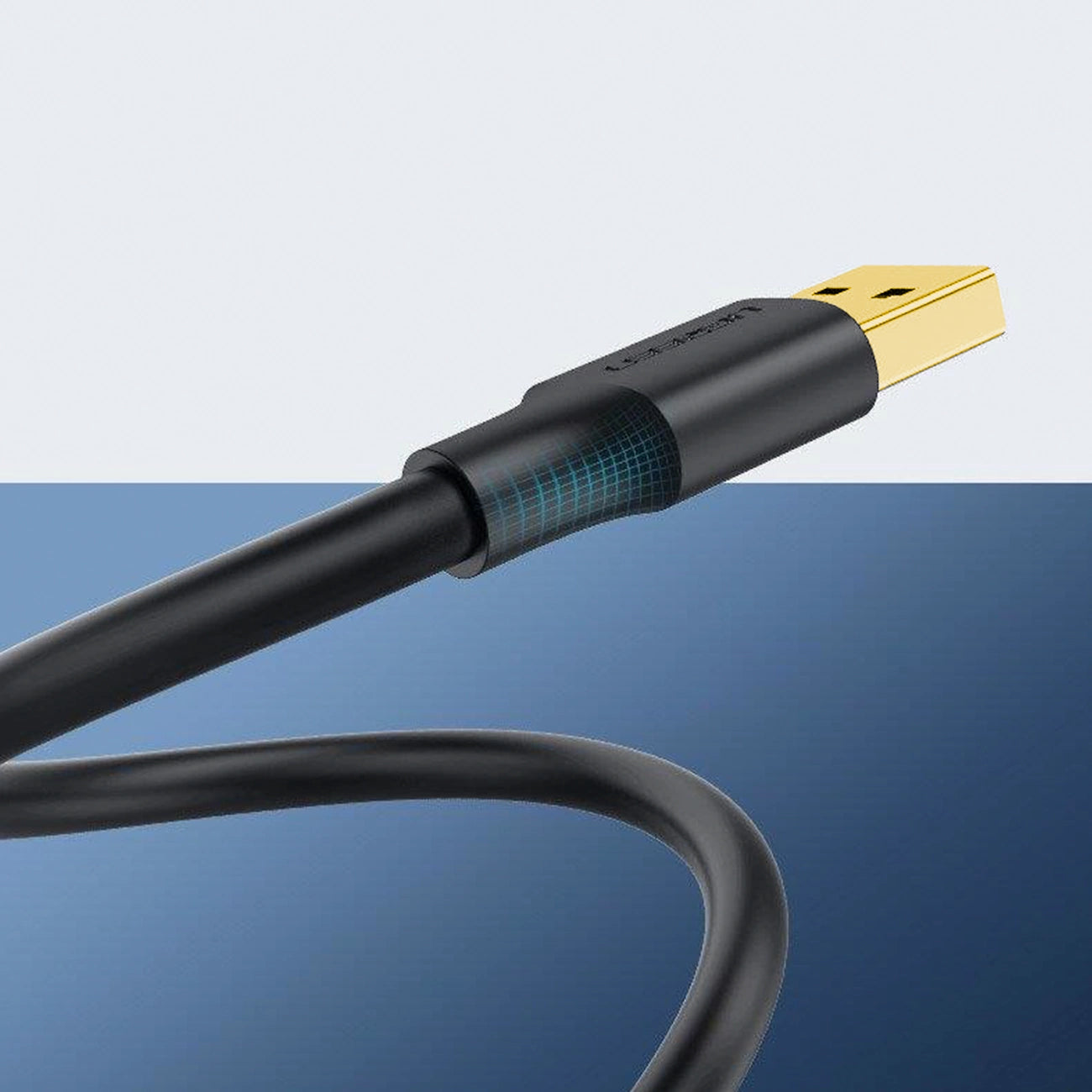 Ugreen US128 10371 USB-A 3.0 / USB-A 3.0 5Gb/s cable 2m - black_10
