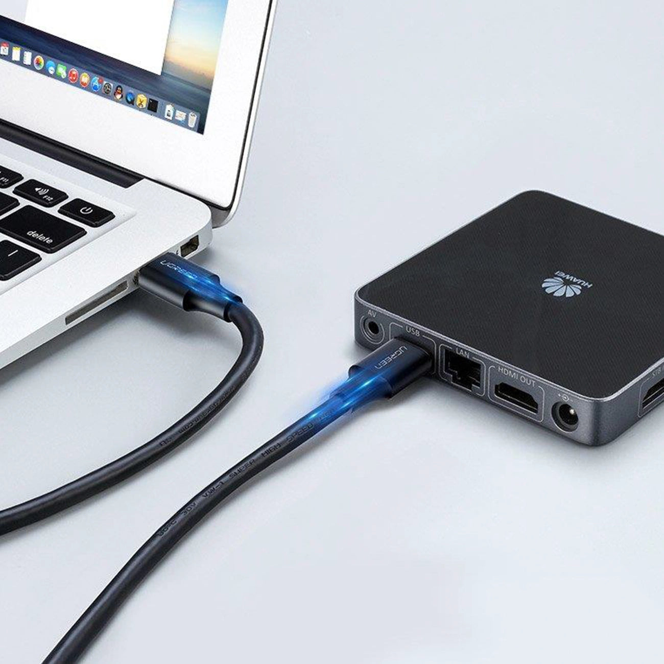 Ugreen US128 10371 USB-A 3.0 / USB-A 3.0 5Gb/s cable 2m - black_2