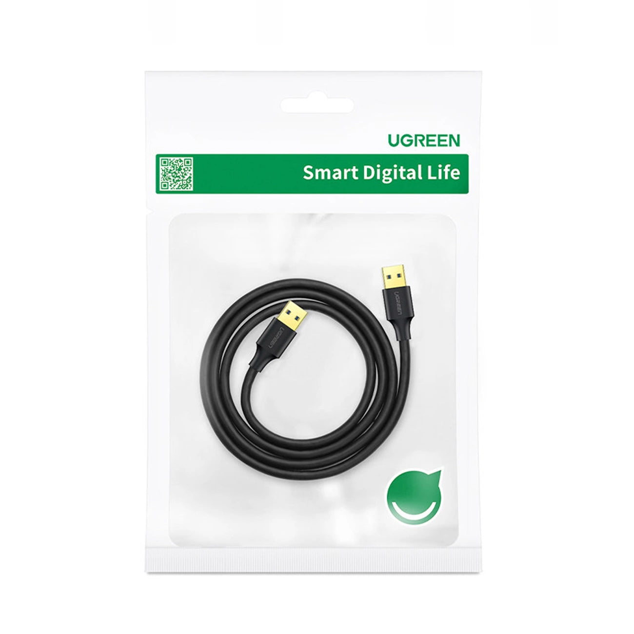 Ugreen US128 10371 USB-A 3.0 / USB-A 3.0 5Gb/s cable 2m - black_4