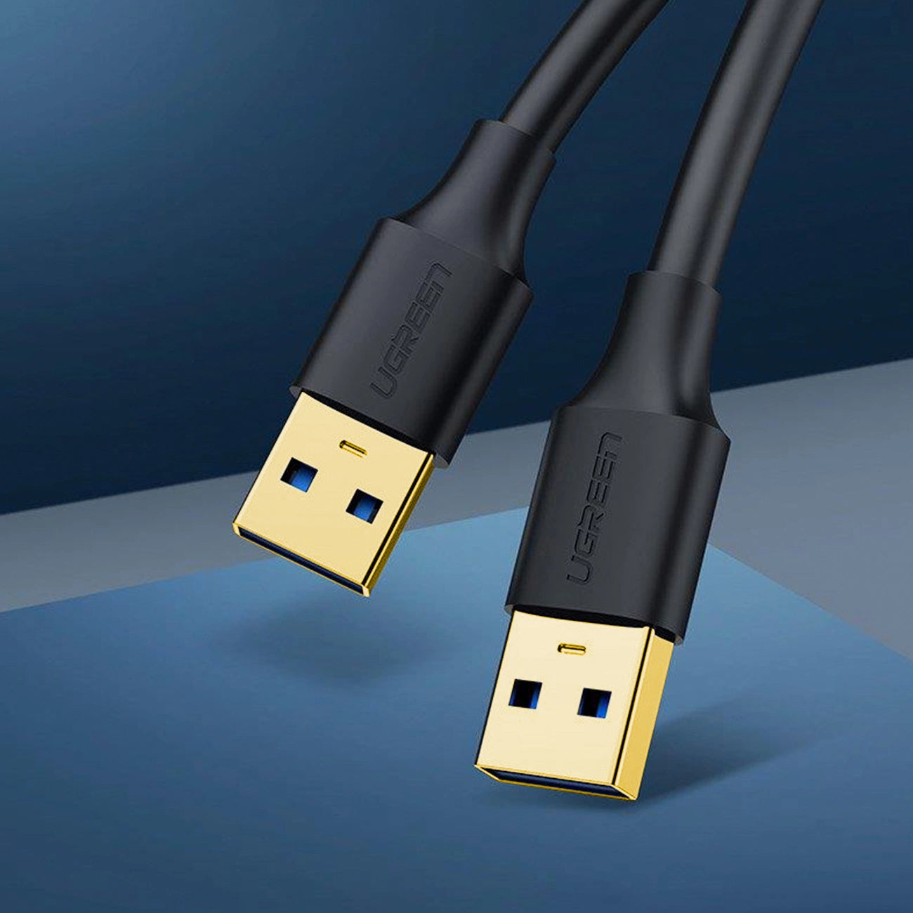 Ugreen US128 10371 USB-A 3.0 / USB-A 3.0 5Gb/s cable 2m - black_6