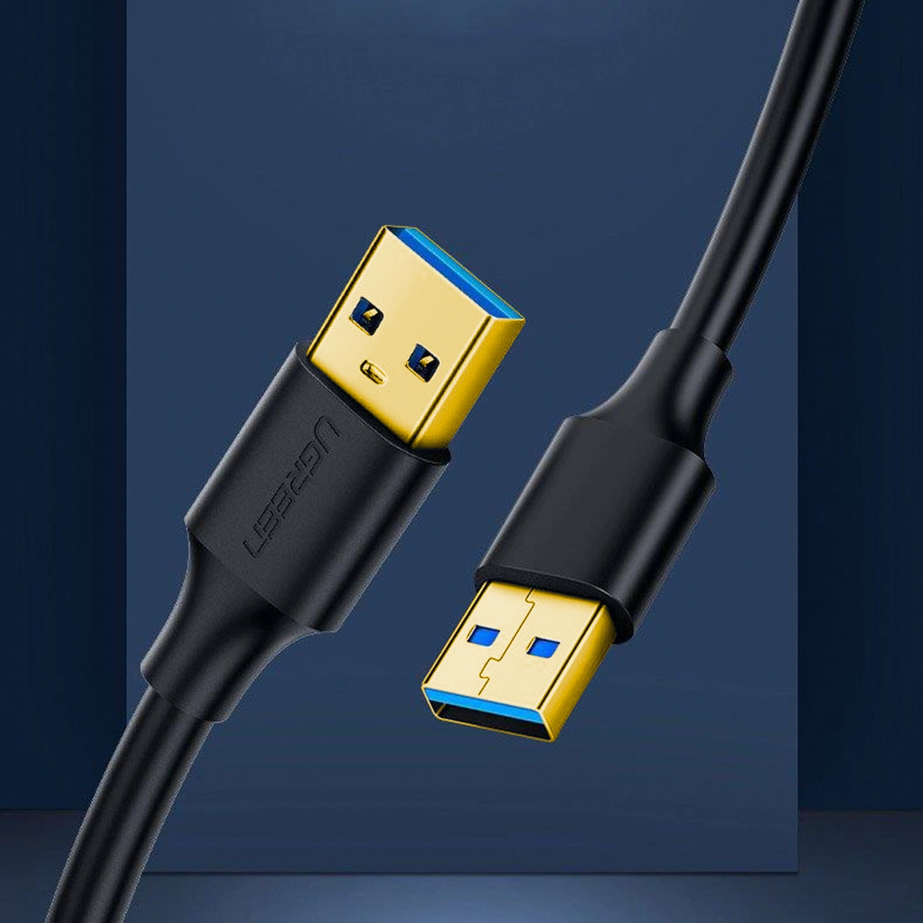 Ugreen US128 10371 USB-A 3.0 / USB-A 3.0 5Gb/s cable 2m - black_9