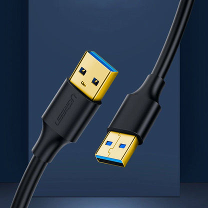 Ugreen US128 10371 USB-A 3.0 / USB-A 3.0 5Gb/s cable 2m - black_9