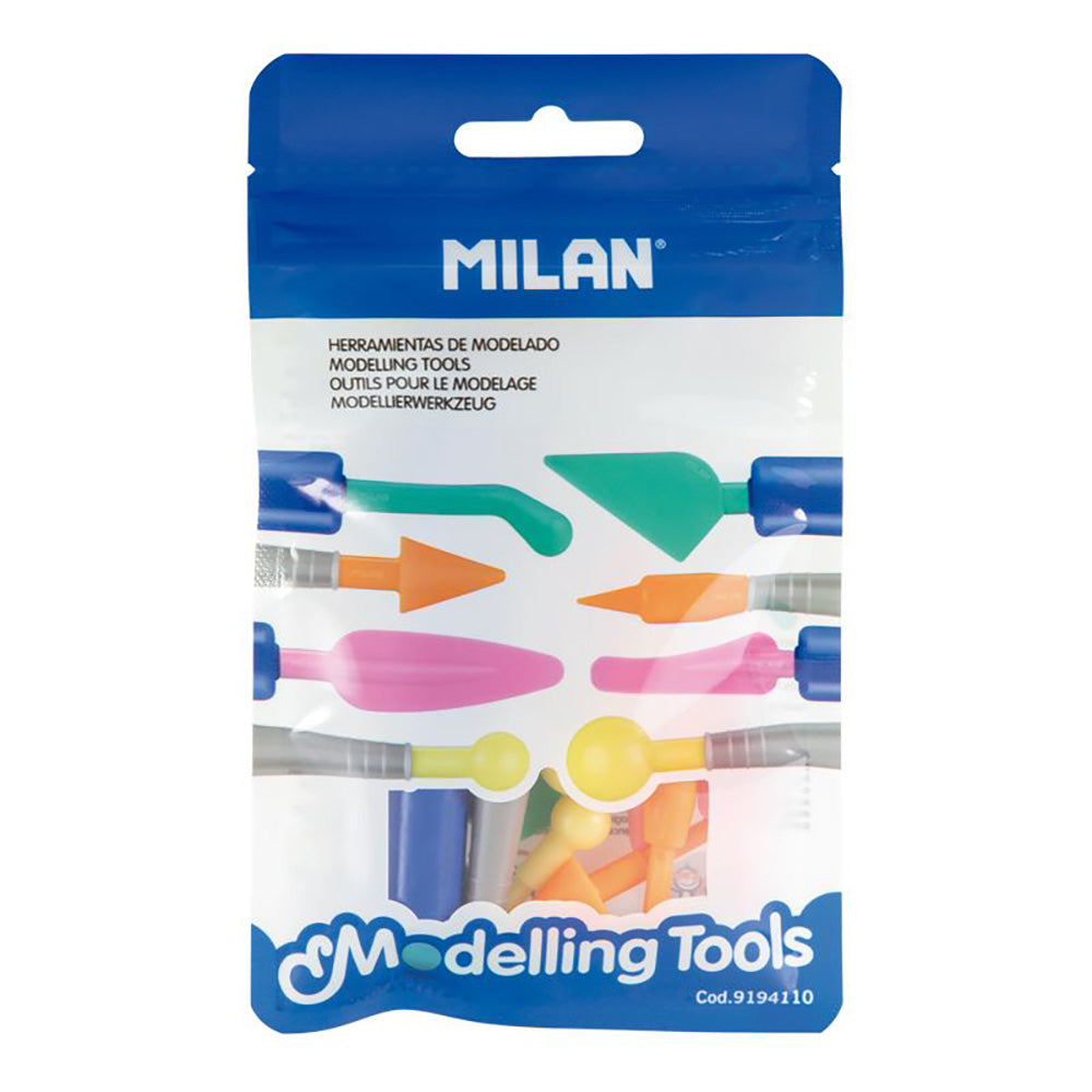 Ferramentas para modelar (2 cabos + 8 pontas) milan_0