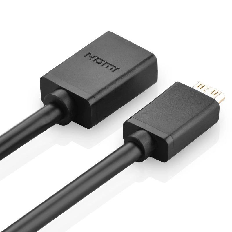 Ugreen adapter cable HDMI (female) - mini HDMI (male) 4K 60 Hz Ethernet HEC ARC audio 32 channels 22 cm black (20137)_2