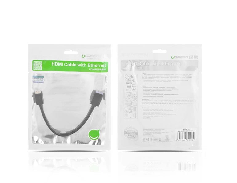 Ugreen adapter cable HDMI (female) - mini HDMI (male) 4K 60 Hz Ethernet HEC ARC audio 32 channels 22 cm black (20137)_5