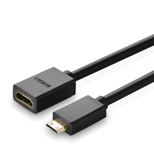 Ugreen adapter cable HDMI (female) - mini HDMI (male) 4K 60 Hz Ethernet HEC ARC audio 32 channels 22 cm black (20137)_8