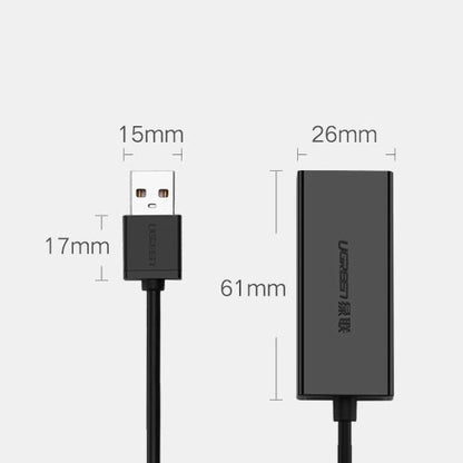 Ugreen external network card RJ45 - USB 2.0 100 Mbps Ethernet black (CR110 20254)_10
