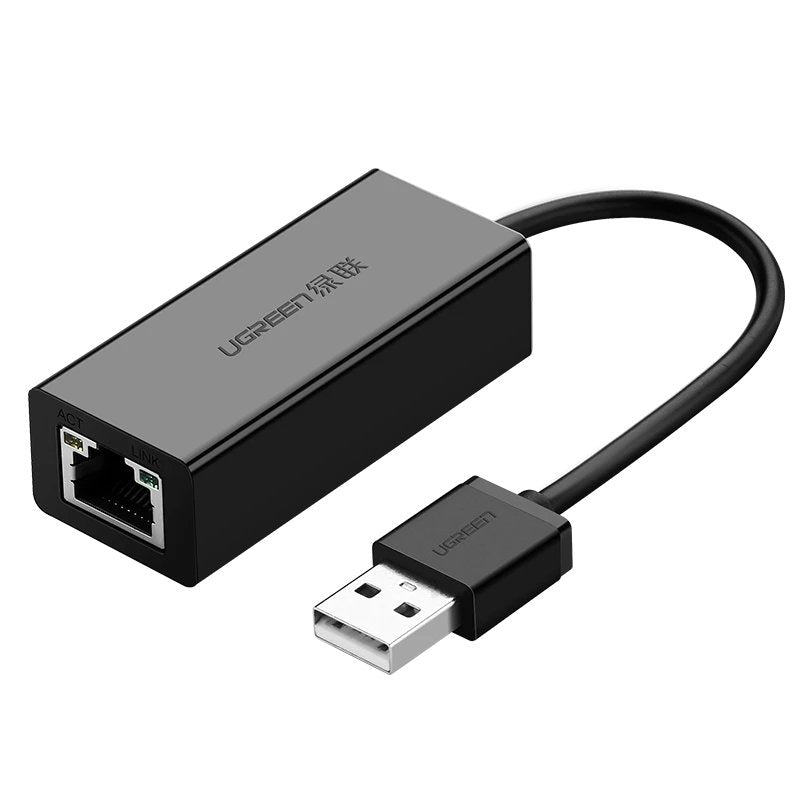 Ugreen external network card RJ45 - USB 2.0 100 Mbps Ethernet black (CR110 20254)_0