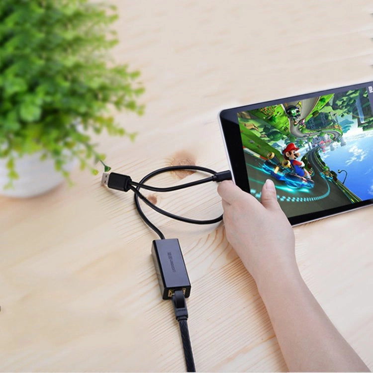 Ugreen external network card RJ45 - USB 2.0 100 Mbps Ethernet black (CR110 20254)_3