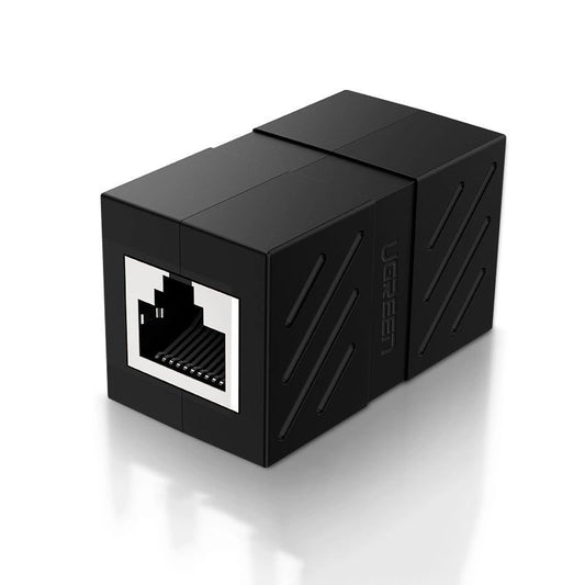 Ugreen Network Connector Ethernet RJ45 10 Gbps Network Cable Connector Black (NW114 20390)_0