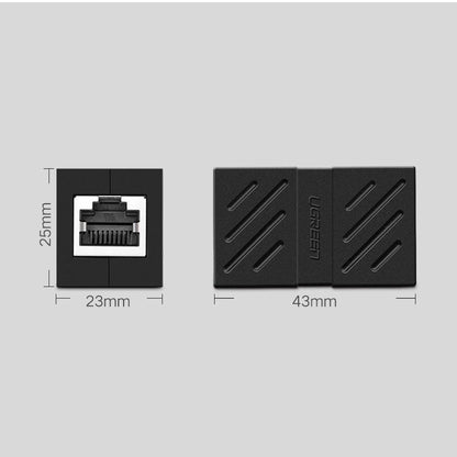 Ugreen Network Connector Ethernet RJ45 10 Gbps Network Cable Connector Black (NW114 20390)_8
