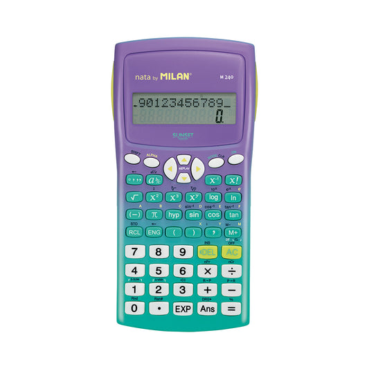 BlÃ­ster calculadora cientÃ­fica m240 sunset verde milan_0