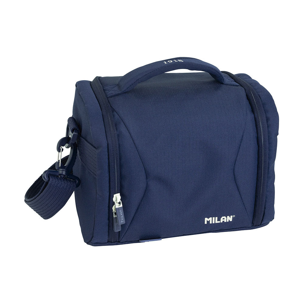 Saco tÃ©rmico para alimentos com grande capacidade (5 l) serie 1918, azul marinho milan_0