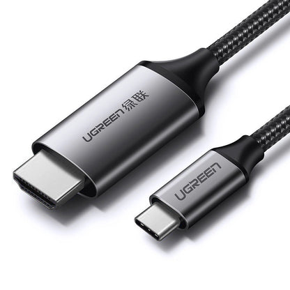 Ugreen cable HDMI cable - USB Type C 4K 60 Hz 1.5 m black-gray (MM142 50570)_0