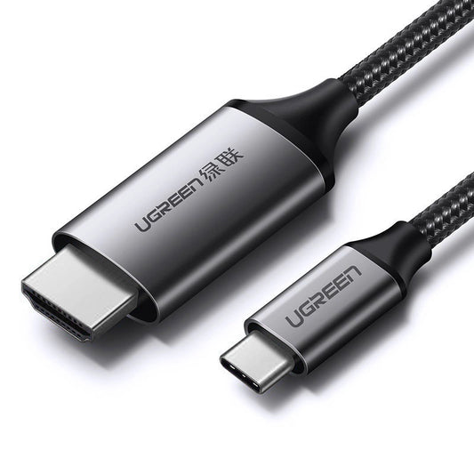 Ugreen cable HDMI cable - USB Type C 4K 60 Hz 1.5 m black-gray (MM142 50570)_0