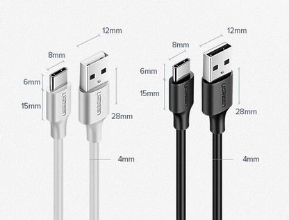 Ugreen US287 60117 USB-A / USB-C 3A cable 1.5m - black_10