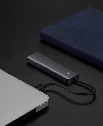 Ugreen USB Type C HUB - 4x USB 3.2 Gen 1 with USB-C power port gray (CM219 70336)_11