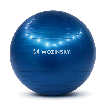 Wozinsky WGB65BL Exercise Ball, 65 cm, Blue_0