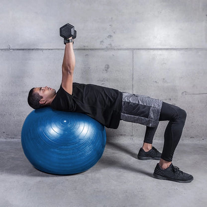 Wozinsky WGB65BL Exercise Ball, 65 cm, Blue_6