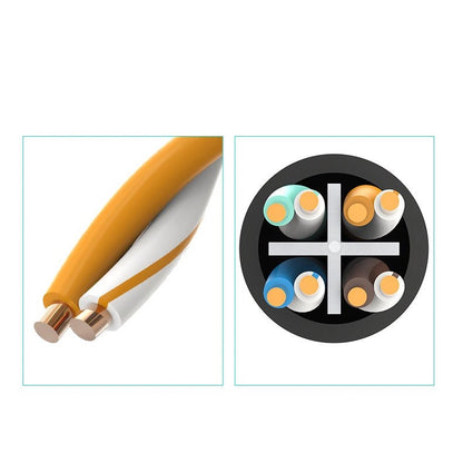 Ugreen NW112 11281 Network Ethernet Cable RJ45 (Female) - RJ45 (Male) F/UTP Cat. 6 1 Gbps 2m - black_14
