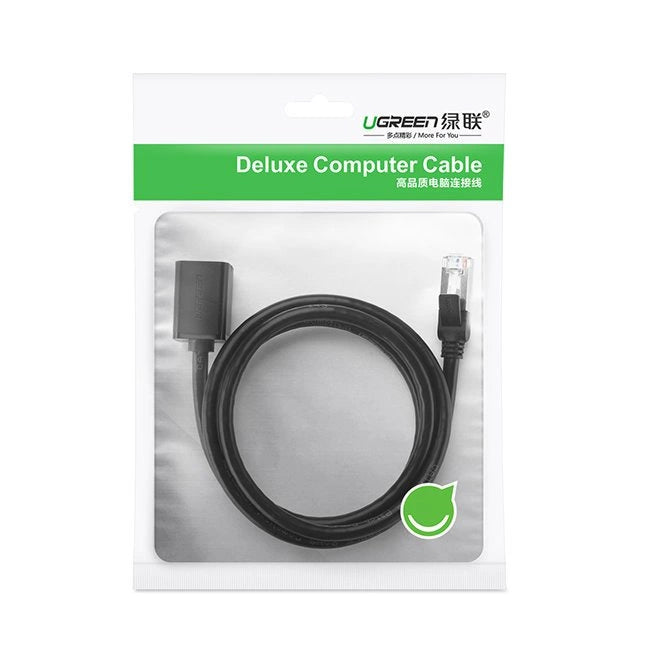 Ugreen NW112 11281 Network Ethernet Cable RJ45 (Female) - RJ45 (Male) F/UTP Cat. 6 1 Gbps 2m - black_4
