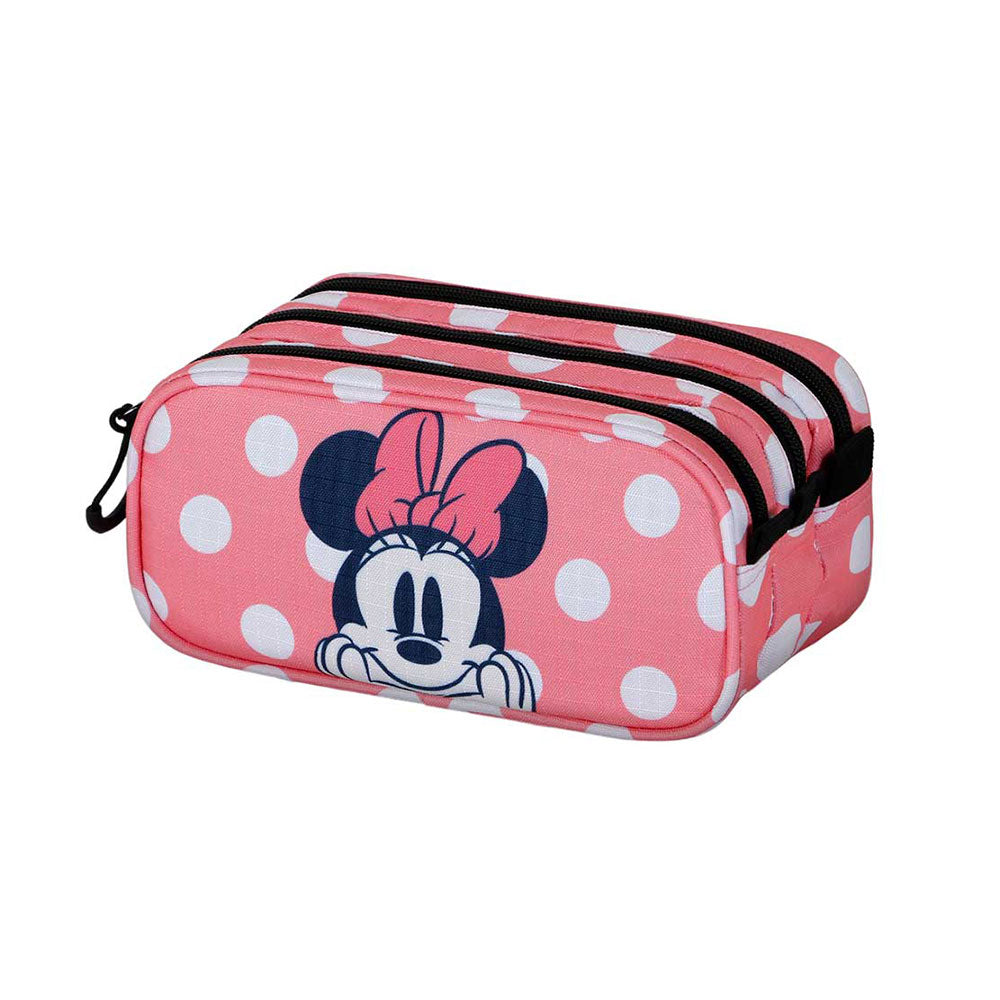 Estojo com 3 bolsos fan 2.2 minnie mouse closer. 2,5 l. karactermania_0