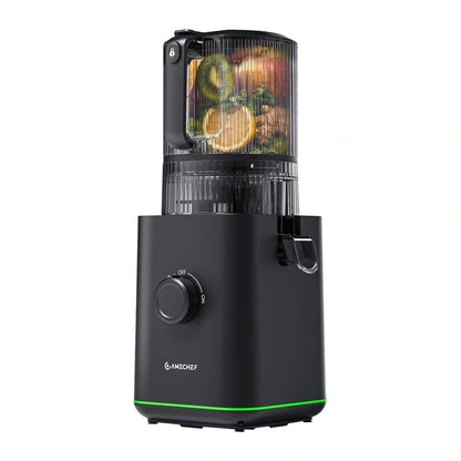 AMZCHEF CE-ZM1919 Slow Juicer (Black)_0