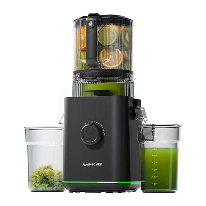 AMZCHEF CE-ZM1919 Slow Juicer (Black)_2
