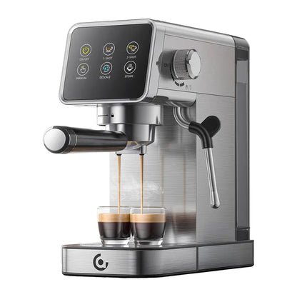 AMZCHEF CE-AZ-EM1507-SV Piston-Type Espresso Machine_0