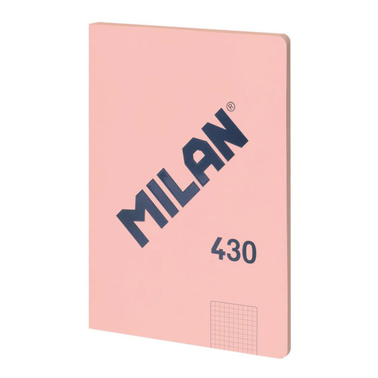Caderno quadrado a4 colado, rosa._0