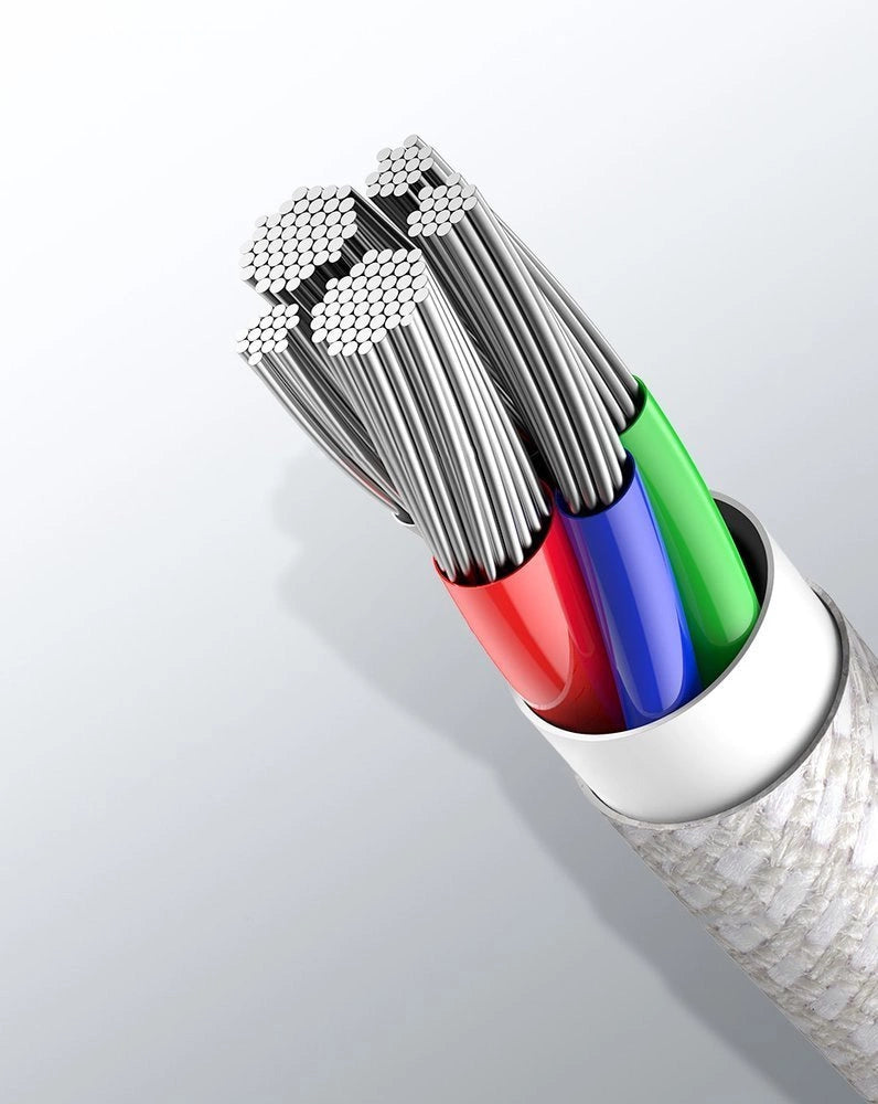 Baseus High Density Braided Cable Type-C to Lightning, PD,  20W, 1m (white)_26