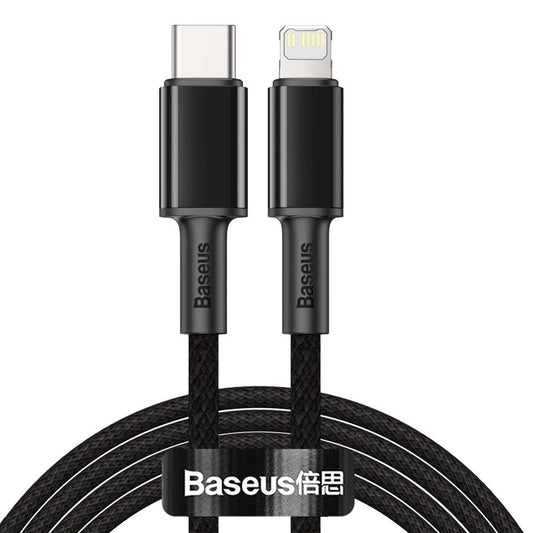 Baseus CATLGD-A01 Lightning - USB-C PD 20W 480Mb/s 2m cable - black_0