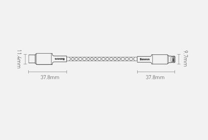 Baseus CATLGD-A01 Lightning - USB-C PD 20W 480Mb/s 2m cable - black_29
