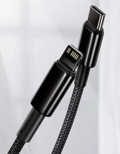 Baseus CATLWJ-A01 Lightning - USB-C PD 20W 480Mb/s 2m cable - black_20