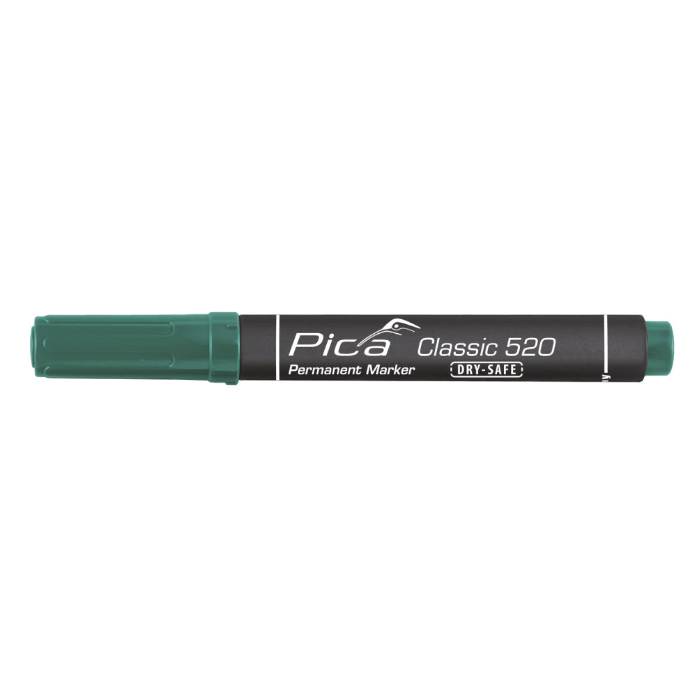 Pica Permanent Marker 1-4mm, Round Tip, green_0
