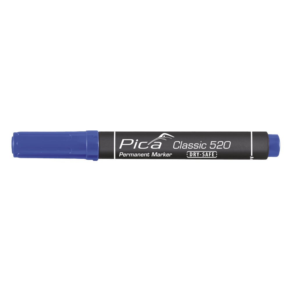 Pica Permanent Marker 1-4mm, Round Tip, Blue_0