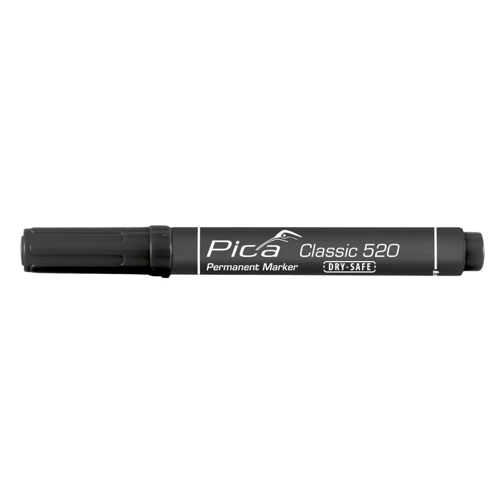 Pica Permanent Marker 1-4mm, Round Tip, black_0