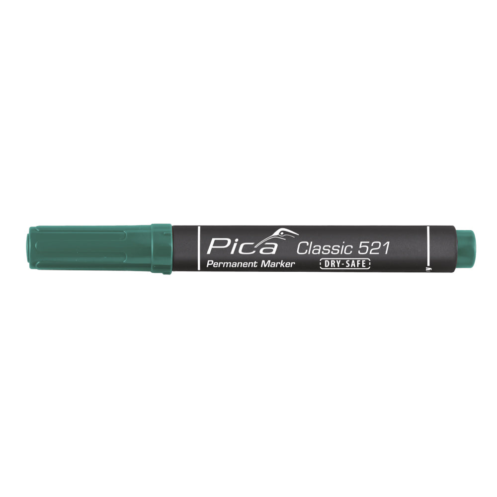 Pica Permanentmarker 2-6mm, Wedge Tip, green_0